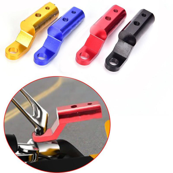 Rearview Mirror Expander Bracket Extend Adapter RØD red