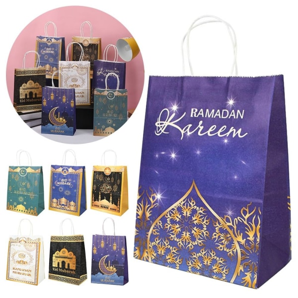 6 kpl Eid Mubarak -paperikassilahjarasia, STYLE 3