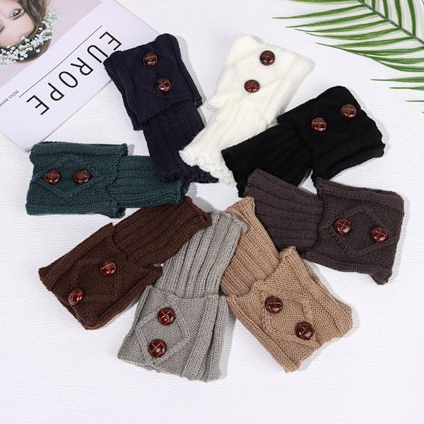 Benvärmare Strumpor Stövlar Strumpor KHAKI Khaki