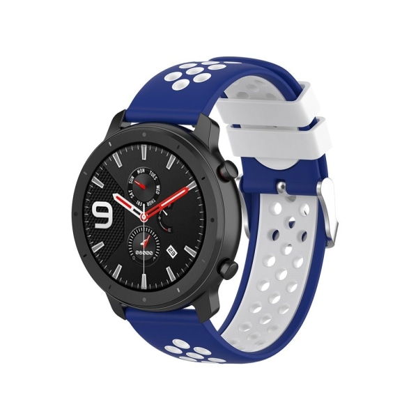 Huami Amazfit GTR Samsung Galaxy Watch Active Watch -kellolle blue&white 22mm