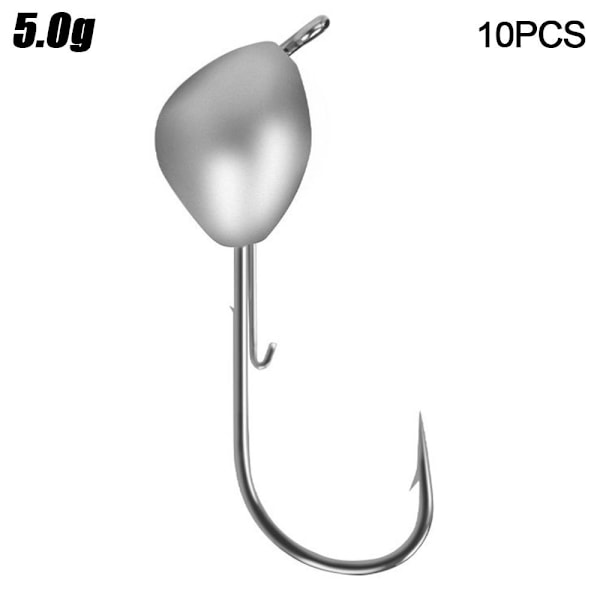 0,7/1,0/1,8/2,5/3,5/5g Blyhoved Krog Jigging Bait 5G 5G 5g