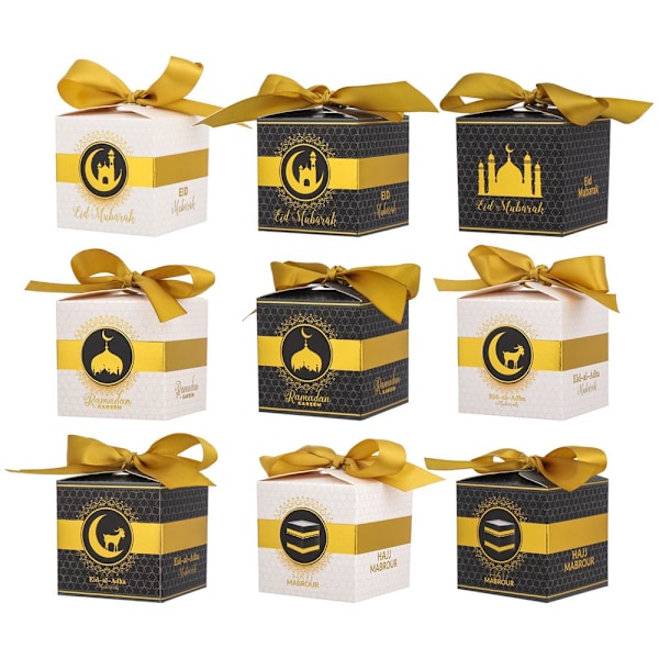5/10st Eid Mubarak godislåda E-10ST E-10ST E-10pcs