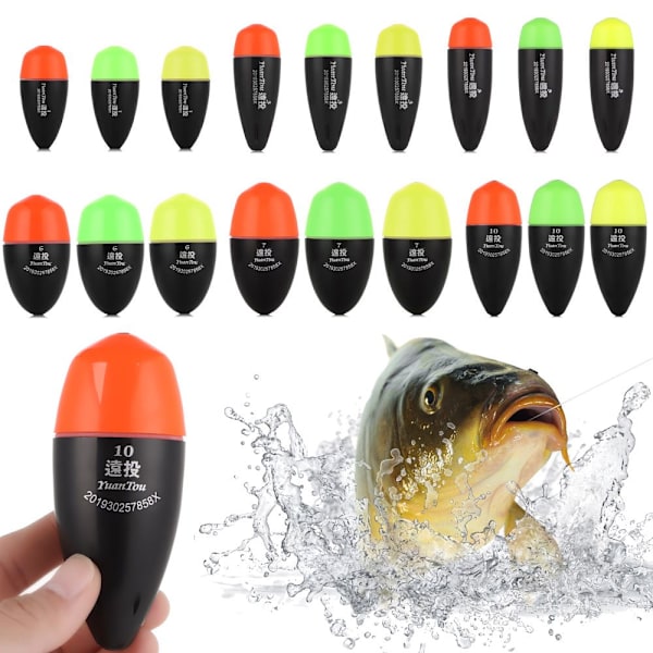 Fishing Float Elektriska Floats GUL TYP A TYPE A Yellow Type A-Type A
