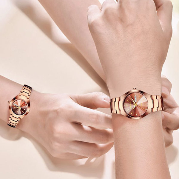 Naisten watch Quartz-rannekello ROSE GOLD WOMEN rose gold women