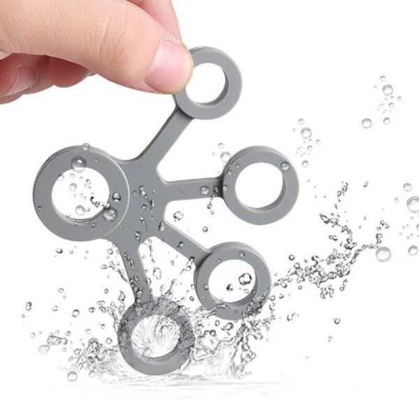 Finger Gripper Hand Expander MÖRKGRÅ dark gray