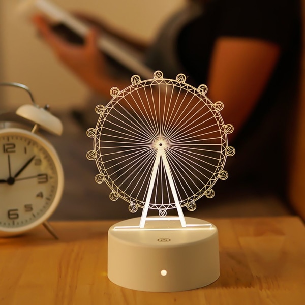 LED-lys 3D Natlys STYLE 2 Style 2