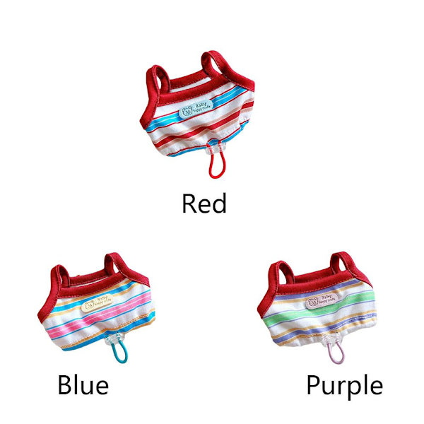 20 cm Doll Clothes Suspender Shirt LILA purple