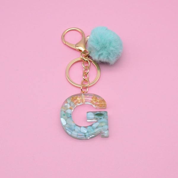 Letter Keychain Alphabet Avaimenperä A A A