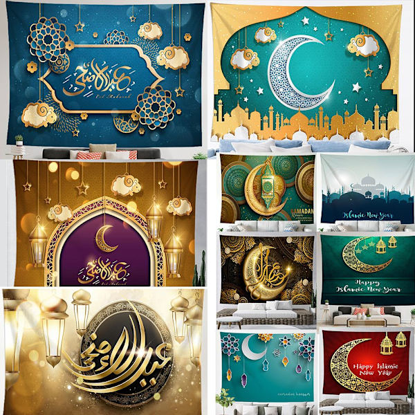 Eid Tapestry Mubarak Decoration 04 04 04
