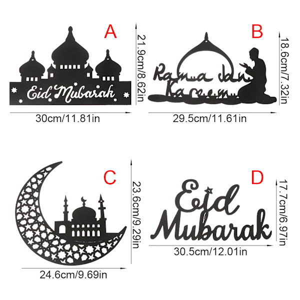 Eid Mubarak hänge Ramadan Decor C C