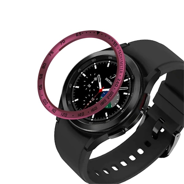 Bezel Ring Deksel Rustfritt Stål GULL&SORT 42MM gold&black 42MM