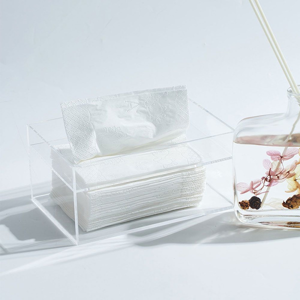 Tissue Box Serviettholder BLÅ blue