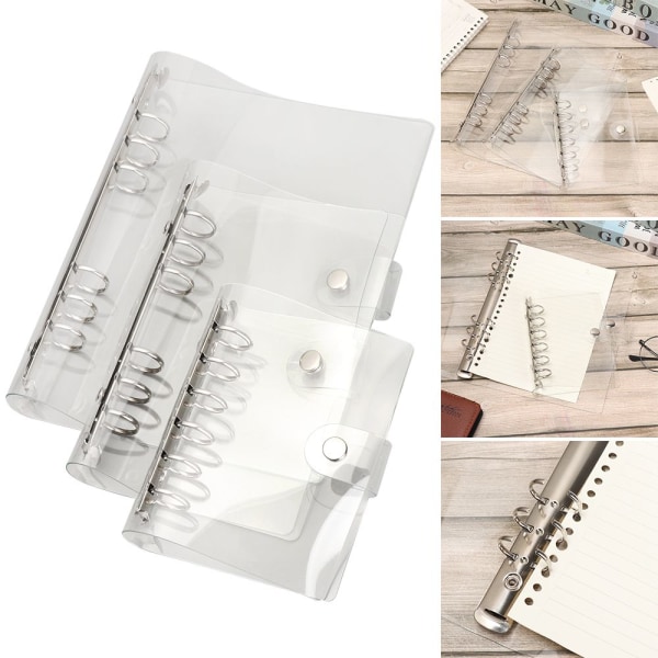 1 Stk Løsbladsbind Journal Planner PVC Notebook Cover A5 A5