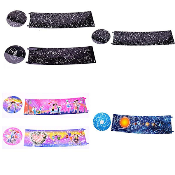 LED Galaxy Light Star -projektori 3 3 3