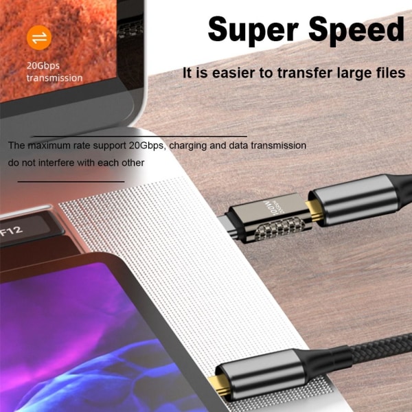 Omvandlare Typ C till USB C Adapter SIDE BEND SIDE BEND Side Bend