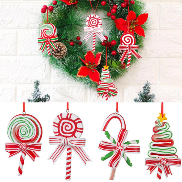 Christmas Candy Ornaments Lollipop Ornament C C C