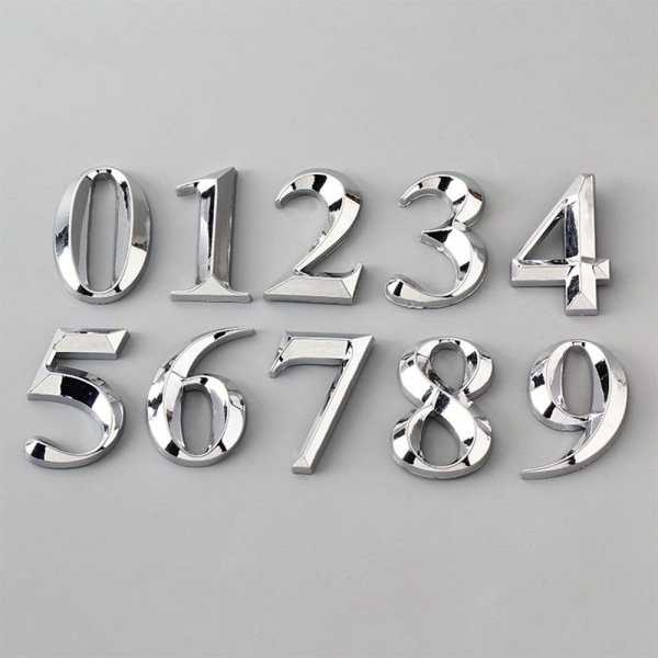 Talonumerotarrat ovikilven kyltin numerot 0 0 0