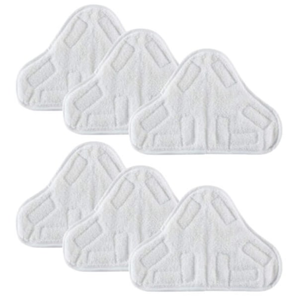 6 Stk Gulvmopp Pads Rengjøringspute Mopphode