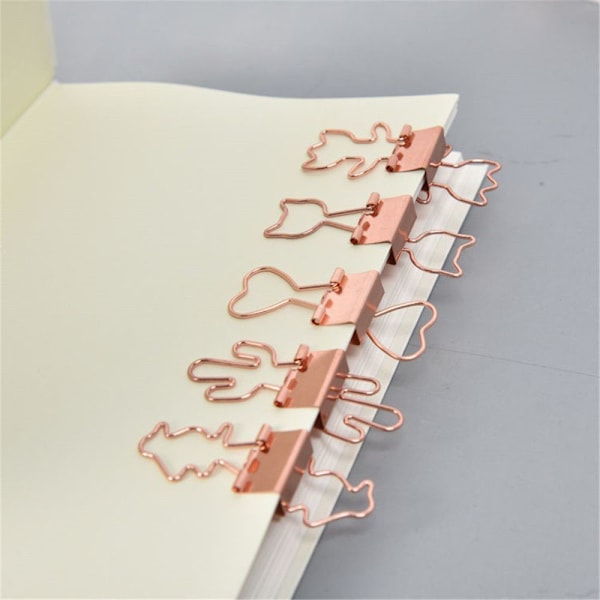 30 stk. Papirclips Binder Clips 3 3 3