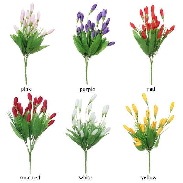 Tekokukat Fake Tulip RED red