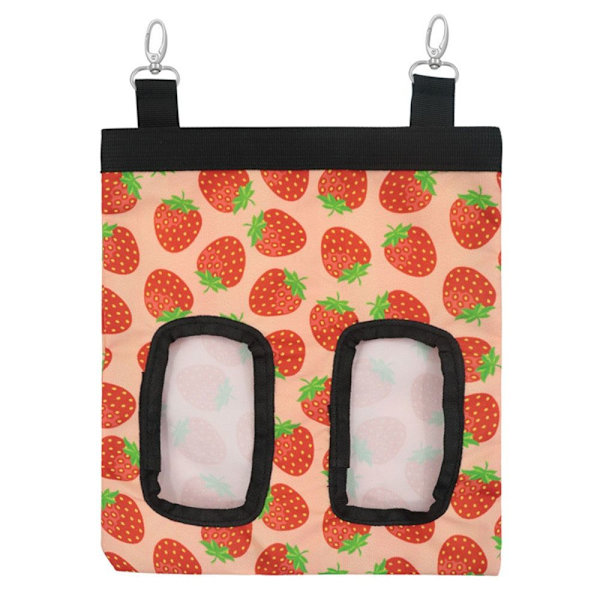 Hay Feeder Small Animal Feeder Säck ROSA 2 2 Pink 2-2