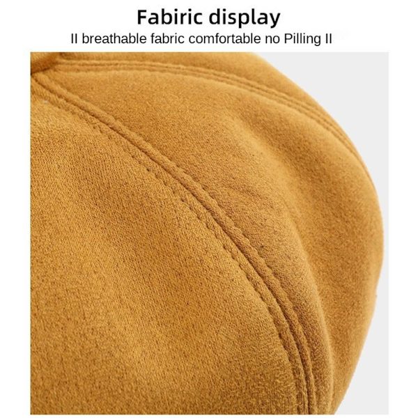 Baskerhat Bagerkasket SORT Black