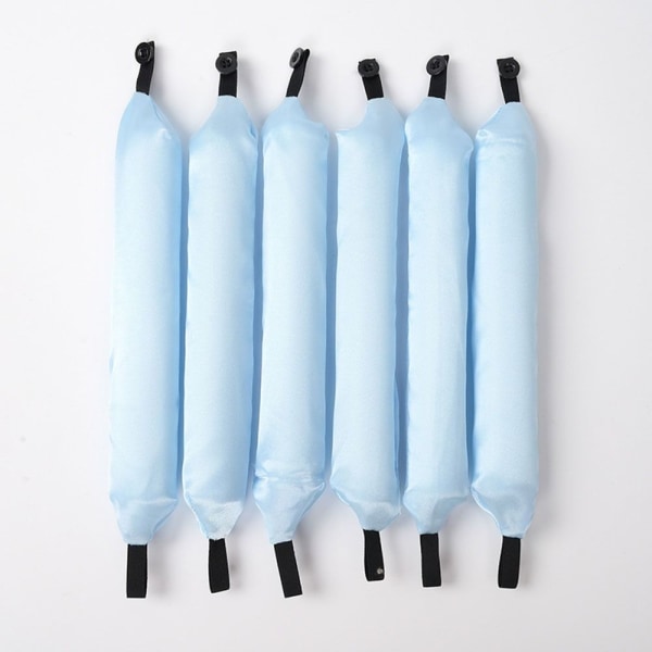 6st Lazy Curling Wand Foam Curling Magic SVART Black
