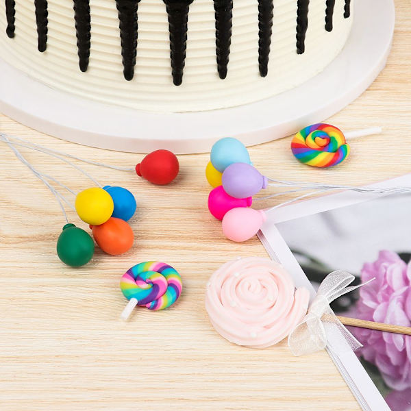 Cake Topper Cupcake Dekor BALLONG 3 BALLONG 3 Balloon 3