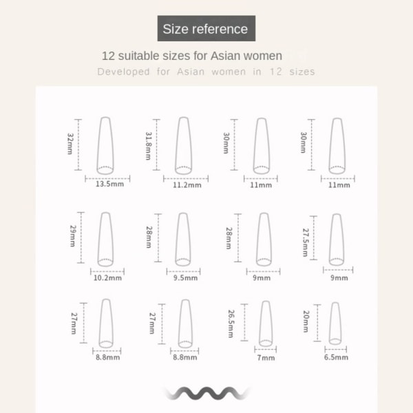 24 stk Fake Nails Short French W290 W290 W290