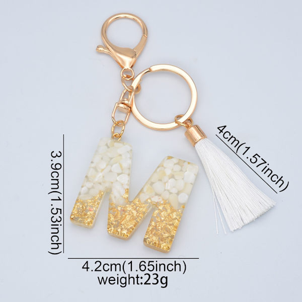 Letter Keychain Alphabet Avaimenperä P P P