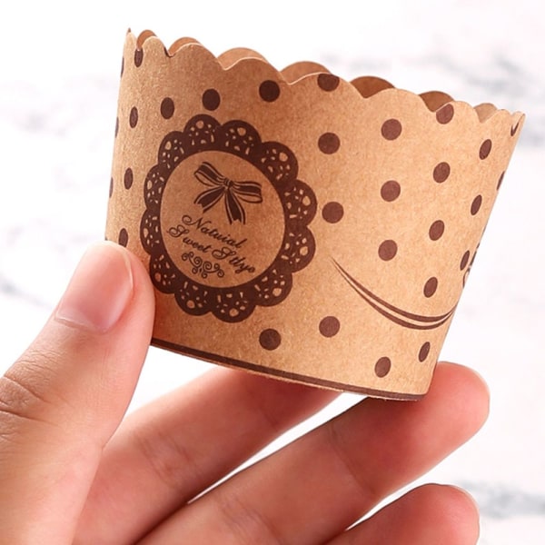 50 stk Cupcake Paper Cups Cupcake Wrappers 7X5CM01 01 7x5cm01