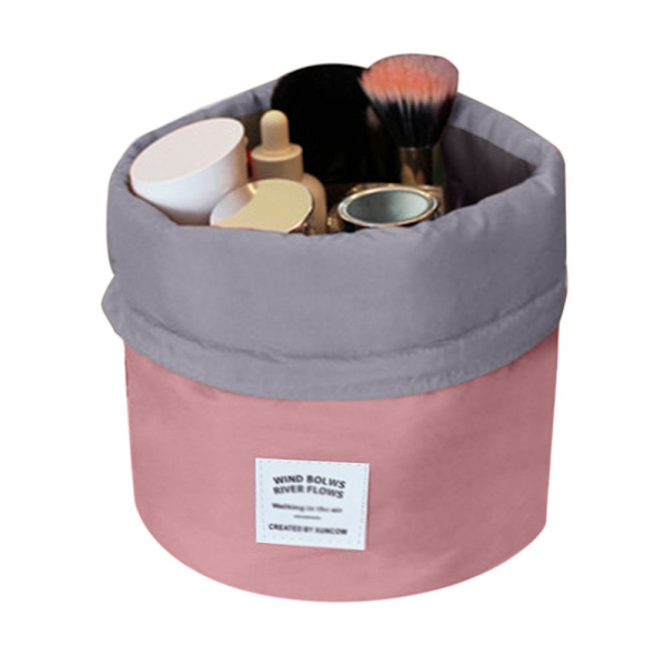 Rund kosmetiktaske Makeup-pose PINK pink