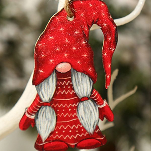 3 STK juletreanheng Xmas Tree Oranments 3 3 3