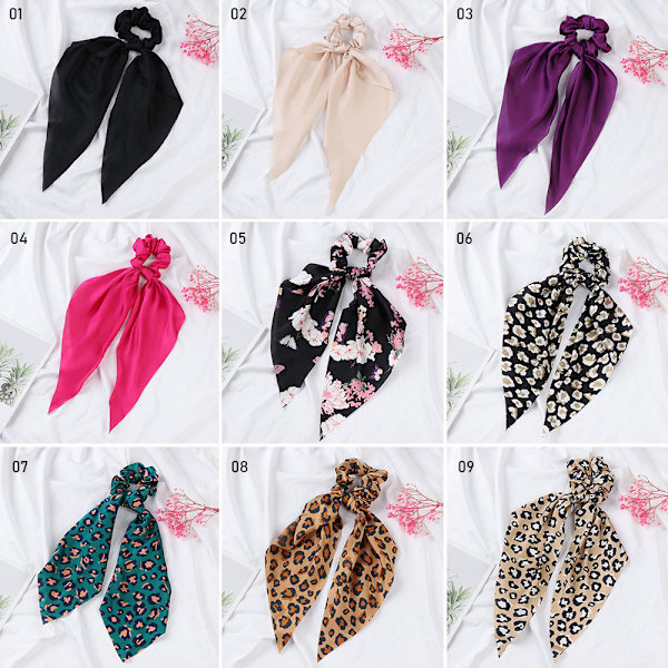Ponytail Scarf Bow 08 08 08