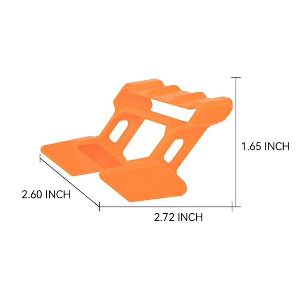 Flight Tail Battery Pikalukitus Flying Tail orange