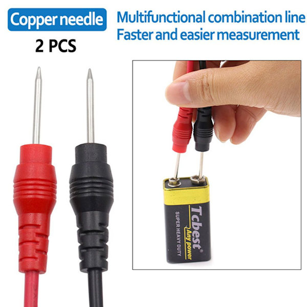 16 kpl 1 set Universal Digital Multimeter Probe 90cm neula