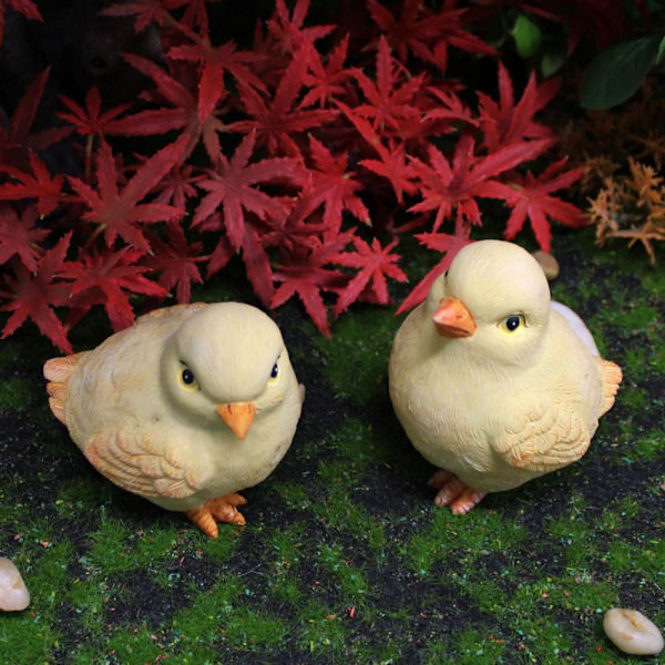 Påskekyllingefigur Miniaturekylling A A A