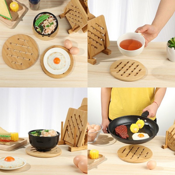 Bamboo Matt Placemat THREE GRID KOLME GRID Three grid