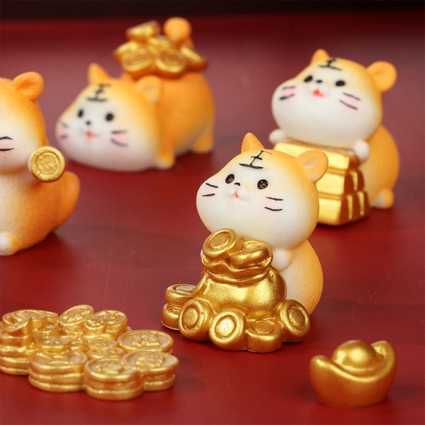 Tiger Ornaments kultainen malli TYYPPI F TYYPPI F type F