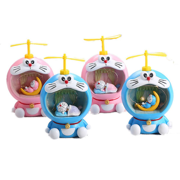 Doraemon LED Star Night Light Jingle Cat Lights PINK A A pink A-A
