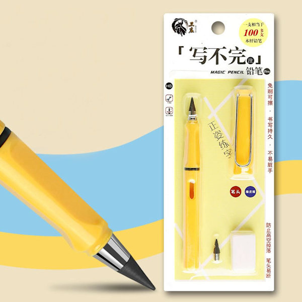 Ingen blæk Eternal pen HB Pencil COLOR 8 Color 8