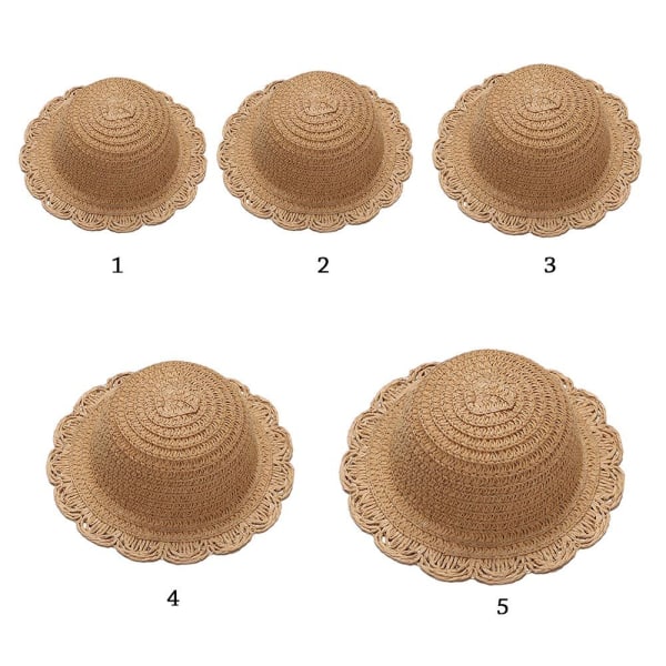 Halmhatt Tillbehör docka hatt 5 5 5