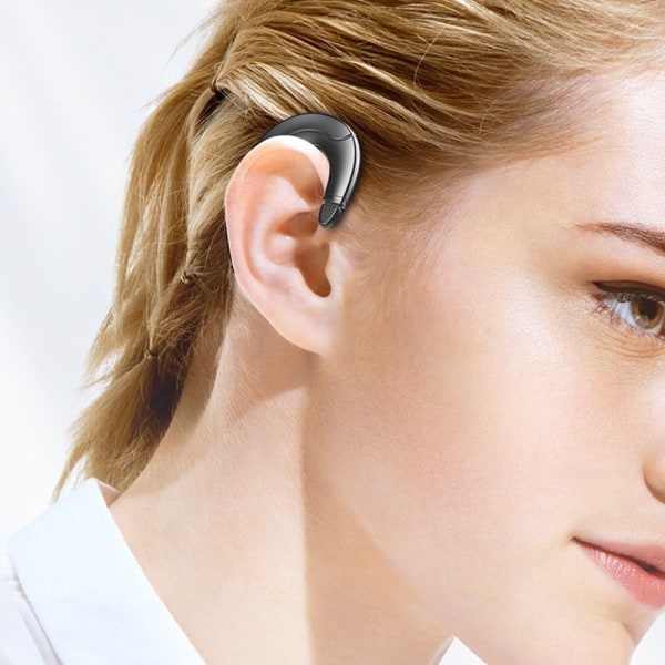 Bluetooth Headset Trådløs Øreprop SORT black