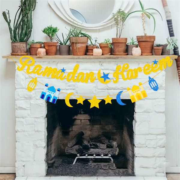 Ramadan Kareem Banners Paper Hanging Flags 01 01 01
