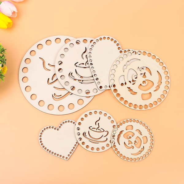 Tretrådbrett Broderi Floss Organizer HEART-S(2 STK) Heart-S(2pcs)