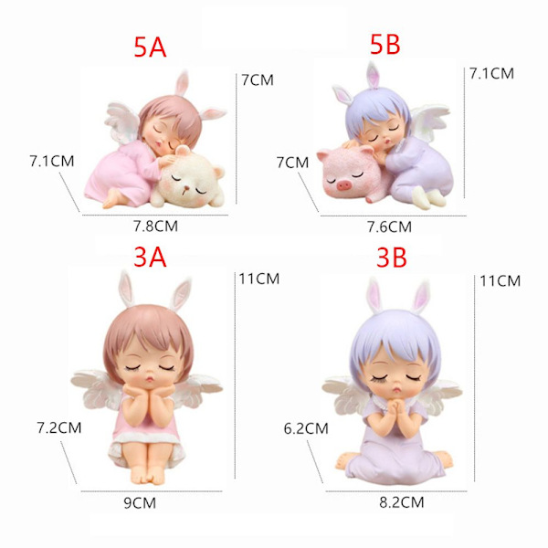 Angel Annie Ornament Cake Topper 6B 6B 6B