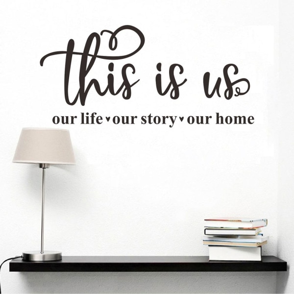 This Is Us Wall Sticker TYPE 1 TYPE 1 type 1