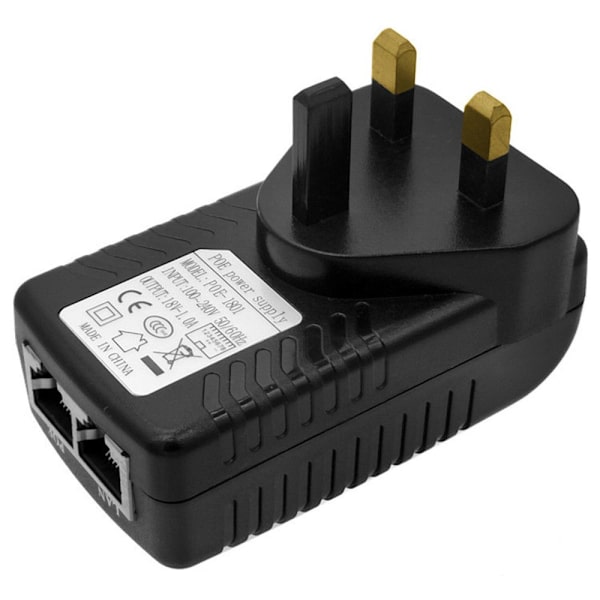 POE Injektor Strømforsyning Adapter. 18V 1A 18V 1A