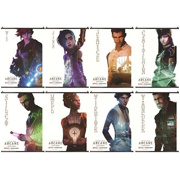 Arcane Poster Canvas Maleri 40X60CMVIKTOR VIKTOR 40x60CMVIKTOR