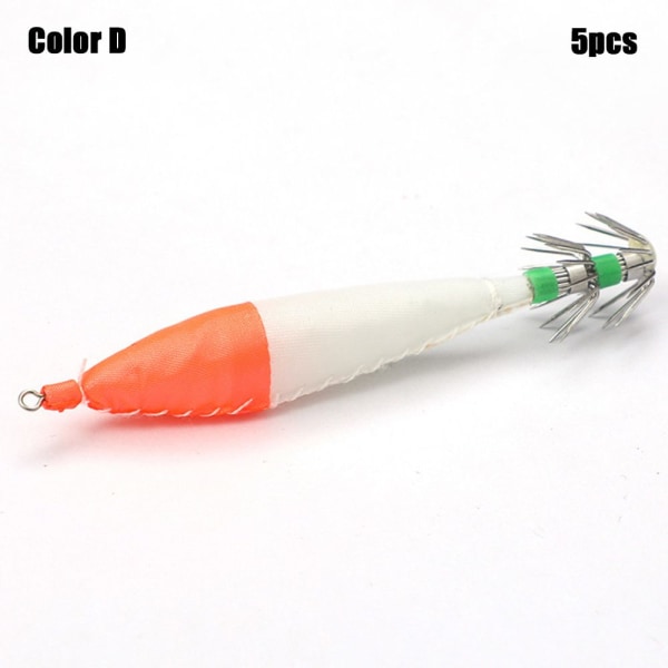 1/5 KPL Squid Hook Octopus Bait COLOR D COLOR D Color D